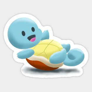 Blue Turtle Sticker